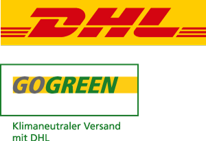 DHL und GOGREEN Logo