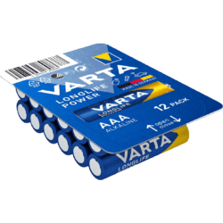 Varta Longlife Power LR03/AAA 1,5 V, 12 Stk. Box Blau