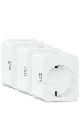 WiZ WLAN Smart Plug Powermeter 3er Set