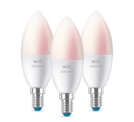 WiZ WLAN LED-Lampe E14 3er Set