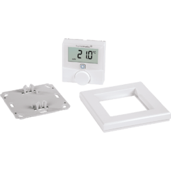 Homematic IP Wandthermostat mit Luftfeuchtigkeitssensor Weiß