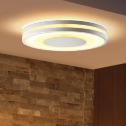 Philips Hue White Ambience Being Deckenleuchte inkl. Dimmschalter Schwarz