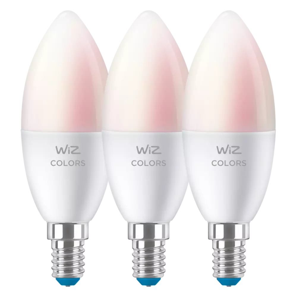 WiZ WLAN LED-Lampe E14 3er Set