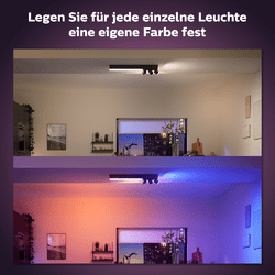 Philips Hue White & Color Ambience Centris Spot 3 flg. Weiß