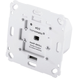 eQ-3 Homematic IP Rolladenaktor für Markenschalter Weiß