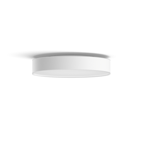 Philips Hue White Ambience Enrave Deckenleuchte M inkl. Dimmschalter Schwarz