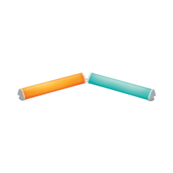 WiZ Bar Linear Light Tischleuchte & Color Doppelpack