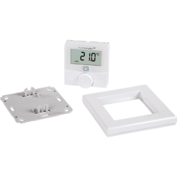 Homematic IP Wandthermostat mit Luftfeuchtigkeitssensor Weiß