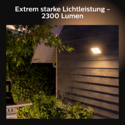 Philips Hue White Welcome Flutlicht Silber