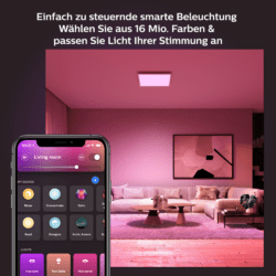 Philips Hue White & Color Ambience Surimu Panel 60x60cm Silber