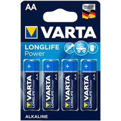 VARTA Longlife Power LR03/AAA 1,5 V, 4 Stk. Blister