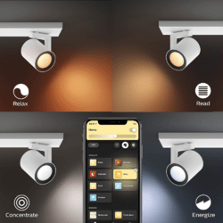 Philips Hue White & Color Ambience Argenta Spot 1 flg. Weiß