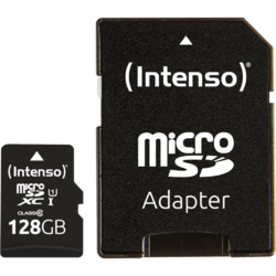 Intenso microSD Card UHS-I 128GB SDHC Performance Schwarz