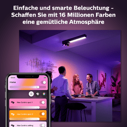 Philips Hue White & Color Ambience Centris Spot 3 flg. Weiß