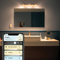 Philips Hue White Ambience Adore Spot 3 flg. inkl. Dimmschalter Weiß