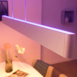 Philips Hue White & Color Ambience Ensis Pendelleuchte Silber