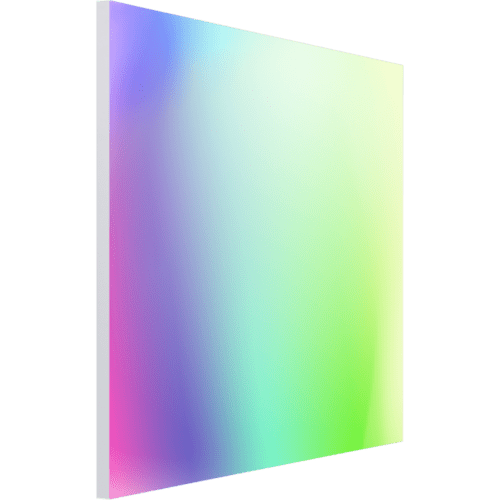 tint LED-Panel Aris, white+color, 60x60, Weiß