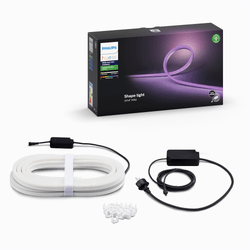 Philips Hue Lightstrip Outdoor 5m White & Col. Amb. 1600lm Transparent