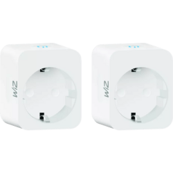 WiZ WLAN Smart Plug Powermeter 2er Set