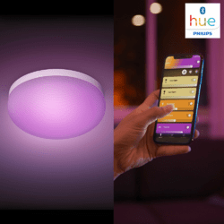 Philips Hue White & Color Ambience Flourish Deckenlampe Weiß