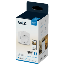 WiZ WLAN Smart Plug Powermeter Weiß