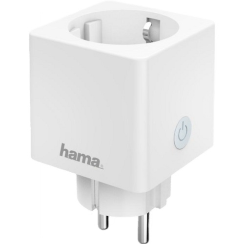 Hama WiFi-Steckdose klein quadratisch 3680 W 16A 3er-Pack Weiß