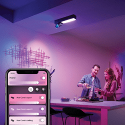 Philips Hue White & Color Ambience Centris Spot 2 flg. Schwarz