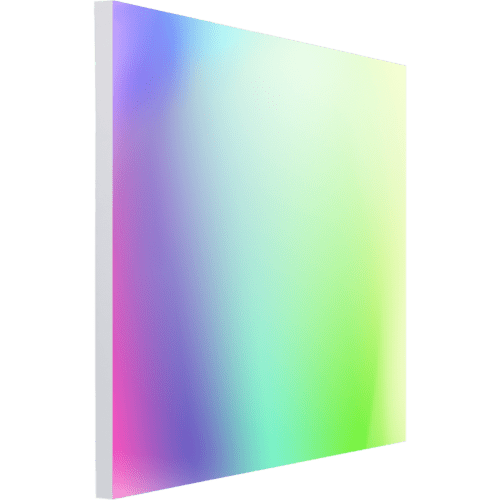 tint LED-Panel Aris, white+color, 45x45, Weiß