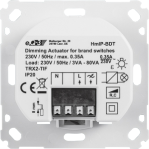 eQ-3 Dimmaktor für Markenschalter (IP) Weiß