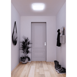 tint LED-Panel Aris, white+color, 60x60, Weiß